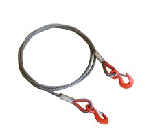 Буксир канатный TOR БТК 40,0 т 4,0 м опрессовка (крюк-крюк)