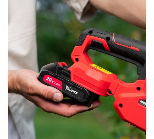 Кусторез аккумуляторный HT-510, нож 510 мм, Li-Ion, 20 В MTX