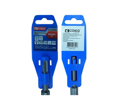 Бур SDS+ СОЮЗ 9019-SDS-20x600C Бур SDS+ СОЮЗ 9019-SDS-20x600C