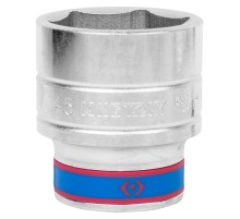 Головка торцевая стандартная шестигранная 3/4", 45 мм KING TONY 633545M Головка торцевая стандартная шестигранная 3/4", 45 мм KING TONY 633545M