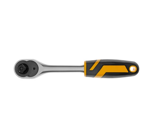 Ключ-трещотка 1/2", 90 зубьев, с быстрым сбросом, CrV Denzel Ключ-трещотка 1/2", 90 зубьев, с быстрым сбросом, CrV Denzel
