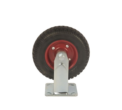 Колесо большегрузное неповоротное PF 200 200 мм резина с протектором (F) Колесо большегрузное неповоротное PF 200 200 мм резина с протектором (F)