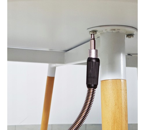 Отвертки реверсивные с набором бит, торцевых головок, 61 предмет, CrV Сибртех