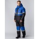 Костюм зимний Профи (Оксфорд) п/к, васильковый/черный