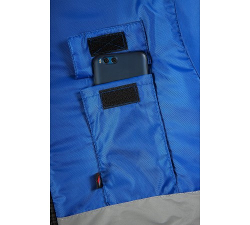 Костюм зимний Профи (Оксфорд) п/к, васильковый/черный