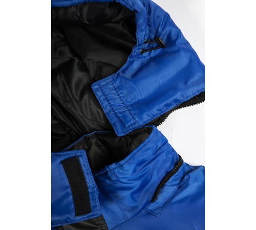 Костюм зимний Профи (Оксфорд) п/к, васильковый/черный