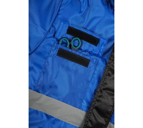 Костюм зимний Профи (Оксфорд) п/к, васильковый/черный