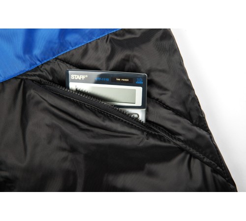 Костюм зимний Профи (Оксфорд) п/к, васильковый/черный