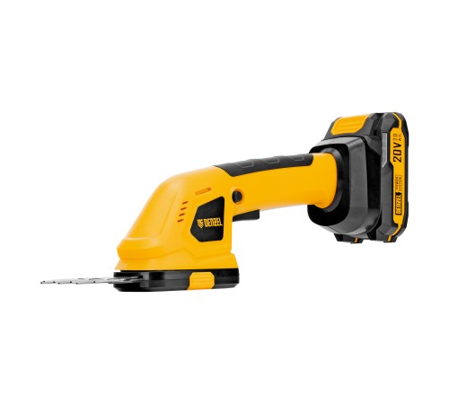 Ножницы-кусторез аккумуляторные GS-20, Li-Ion, 20 В Denzel