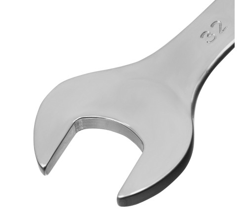 Ключ комбинированный, 32 мм, CrV, матовый хром Matrix Ключ комбинированный, 32 мм, CrV, матовый хром Matrix