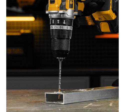 Сверло спиральное по металлу 4,2 х 119 мм, Р6М5, Golden Tip, удлиненное Denzel