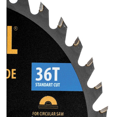 Пильный диск по дереву ф150 х 20 мм, 36 зубов Denzel