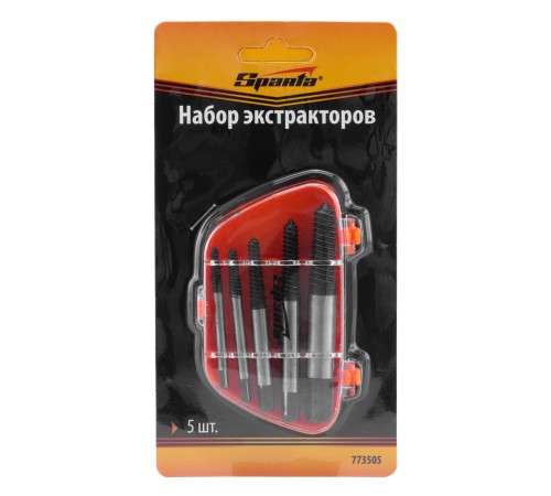 Набор экстракторов, 5 шт, Sparta Набор экстракторов, 5 шт, Sparta