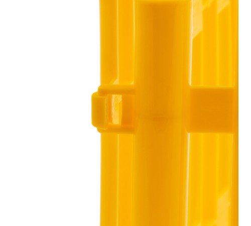 Забор декоративный "Гибкий", 24 х 300 см, желтый, Palisad