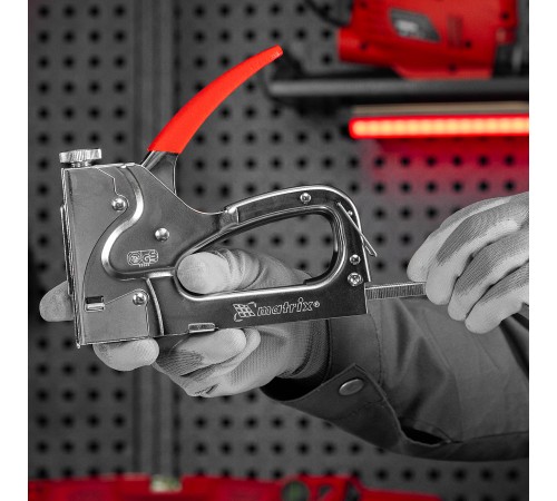 Скобы, 8 мм, для мебельного степлера, закаленные, тип 140, 1000 шт Matrix