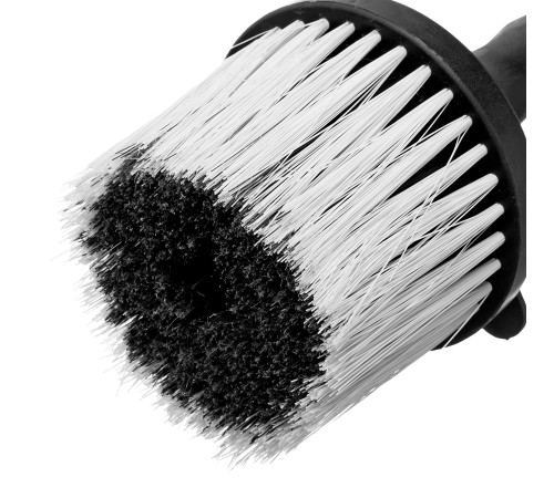 Кисть-макловица круглая, искусственная щетина, пластмассовый корпус, пластмассовая ручка MTX