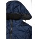 Куртка демисезонная Бомбер-Люкс (тк.Дюспо), т.синий