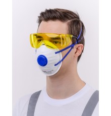Респиратор чашеобразный DSK PRO 5511 НК с клапаном, FFP2 (20 шт) Респиратор чашеобразный DSK PRO 5511 НК с клапаном, FFP2 (20 шт)