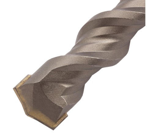 Бур по бетону, двойная спираль, три пылеотводящие кромки, 20 x 600 мм DENZEL