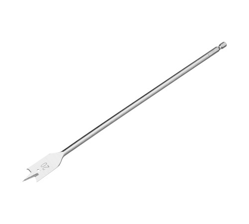 Сверло по дереву перовое удлиненное, 20 х 300 мм, шестигранный хвостовик Matrix