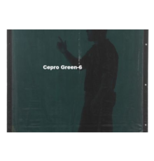 Сварочная шторка CEPRO Green-6 180х220см