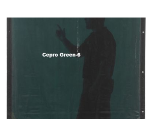 Сварочная шторка CEPRO Green-6 160х220см Сварочная шторка CEPRO Green-6 160х220см