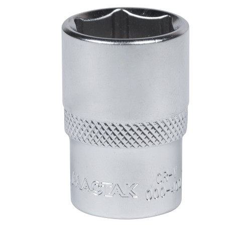 Головка торцевая стандартная шестигранная 1/2", 19 мм МАСТАК 000-40019 Головка торцевая стандартная шестигранная 1/2", 19 мм МАСТАК 000-40019