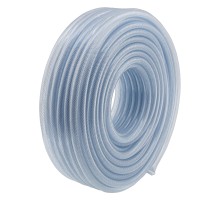 Шланг поливочный прозрачный армированный 3-х слойный, 1/2", 50 м Palisad