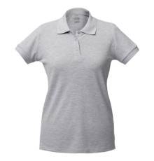 Рубашка поло женская Virma Lady, серый меланж