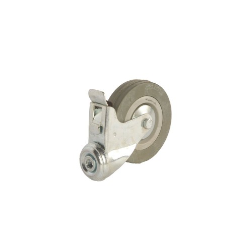 Колесо аппаратное поворотное SChgb 55 120 мм 
под болт с тормозом Колесо аппаратное поворотное SChgb 55 120 мм 
под болт с тормозом