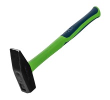 Молоток слесарный, 800 г, фибергласовая обрезиненная рукоятка Сибртех