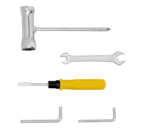 Мотобур DX-52, объём двигателя 52 см3, соединение 20 мм, без шнека Denzel