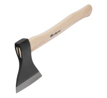 Топор ТП11-10, 1000 г, в сборе, кованый, деревянное топорище Сибртех