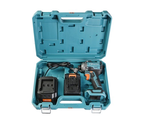 CD250H Винтоверт ударн б/щ Sturm!, 18В, 1BatterySystem, 250Нм, 1/4", 1x4.0Ач, кейс CD250H Винтоверт ударн б/щ Sturm!, 18В, 1BatterySystem, 250Нм, 1/4", 1x4.0Ач, кейс