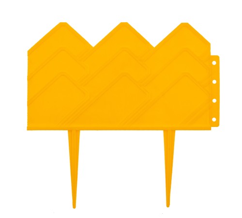 Бордюр "Кантри", 14 х 310 см, желтый, Palisad