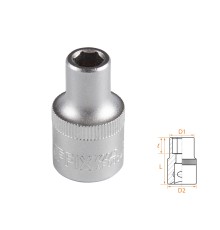 Головка торцевая стандартная шестигранная 1/2", 13 мм AFFIX AF00040013 Головка торцевая стандартная шестигранная 1/2", 13 мм AFFIX AF00040013