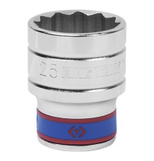 Головка торцевая стандартная двенадцатигранная 1/2", 25 мм KING TONY 433025M Головка торцевая стандартная двенадцатигранная 1/2", 25 мм KING TONY 433025M