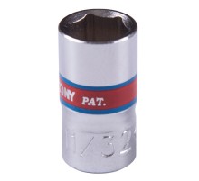 Головка торцевая стандартная шестигранная 1/4", 11/32", дюймовая KING TONY 233511S