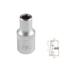 Головка торцевая стандартная шестигранная 1/4", 5 мм AFFIX AF00020005 Головка торцевая стандартная шестигранная 1/4", 5 мм AFFIX AF00020005