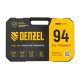 Набор инструментов, 1/2", 1/4", CrV, S2, пластиковый кейс, 94 предмета Denzel
