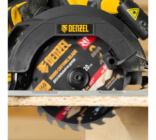 Пильный диск по дереву ф160 х 20 мм, 24 зубьев Denzel