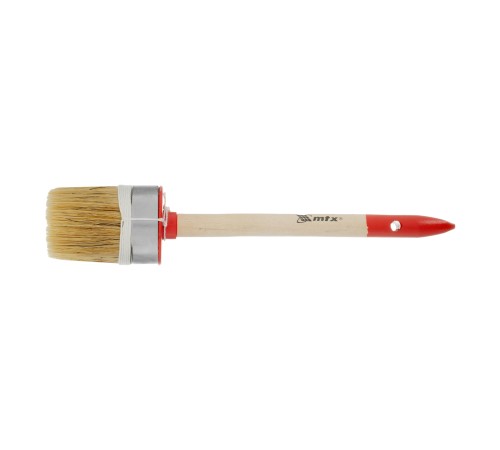Кисть круглая, Профи №14 (50 мм), натуральная щетина, деревянная ручка MTX