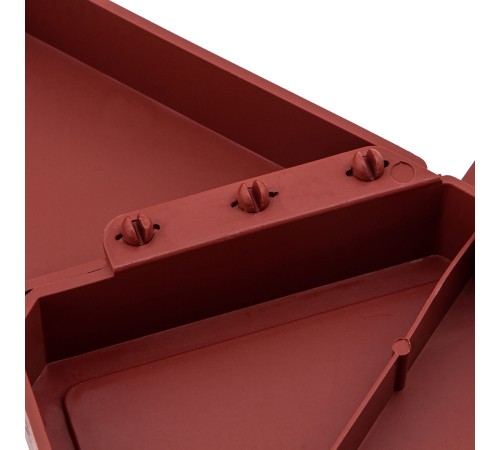 Бордюр "Кирпич", 13 х 300 см, терракот, Palisad Бордюр "Кирпич", 13 х 300 см, терракот, Palisad