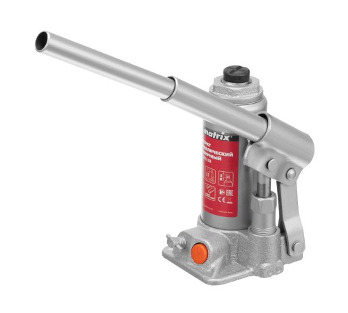 Домкрат гидравлический бутылочный, 2 т, h подъема 158-308 мм Matrix