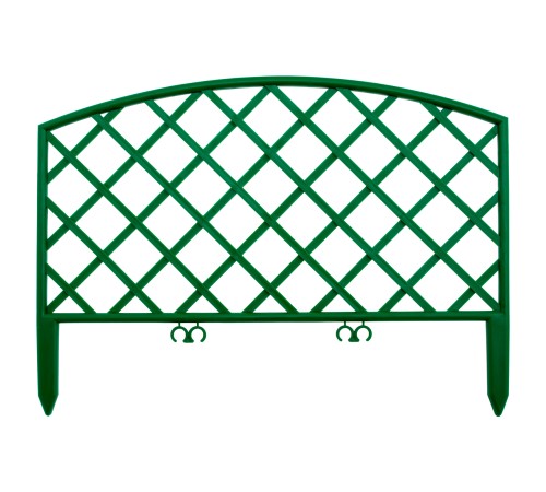 Забор декоративный "Сетка", 24 х 320 см, зеленый, Palisad