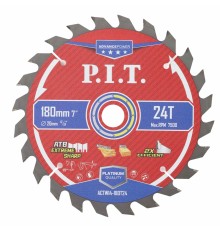 Диск пильный по дереву P.I.T. ACTW14-180T24