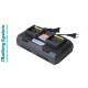 SBC1822 зарядное устройство Sturm! 1BatterySystem 18 В, 2 x 4 А для двух батарей