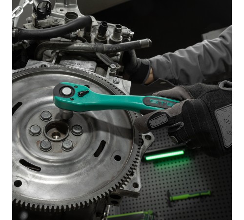 Набор инструмента, 1/2, Cr-V, S2, усиленный кейс, 58 предметов Stels