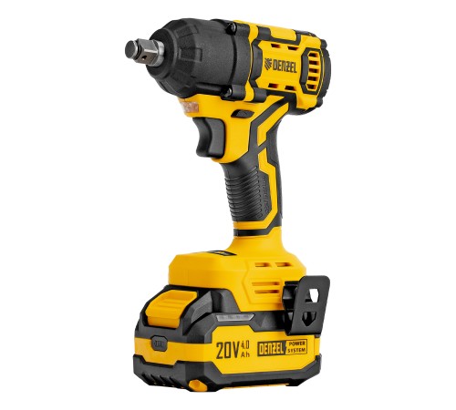 Гайковерт ударный аккумуляторный бесщет. CIWH-BL-20-500, Li-Ion, 20 В// Denzel