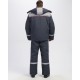 Костюм зимний Флофт-1 IMP (тк.Смесовая,240) брюки, т.серый/св.серый